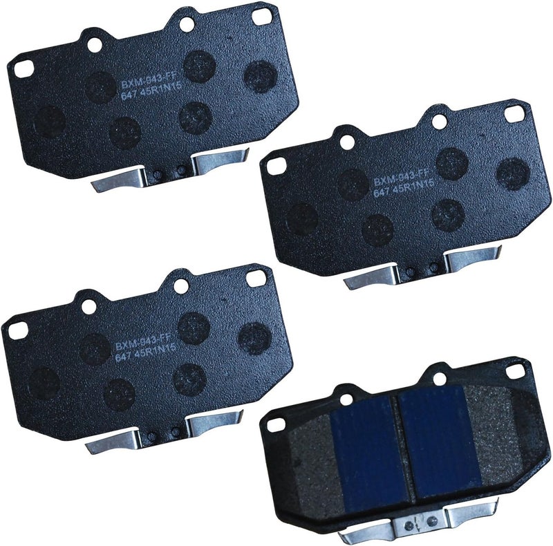 Bendix Premium SBM647 Semi-Metallic Front Brake Pads for Nissan 300ZX 1996-1994 - Image 1