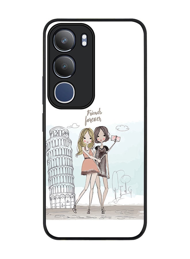 Stylizedd For vivo Y19s / Y19s Pro Case,Slim fit Camera Protection, Shockproof Thin Phone cover  - Friends Forever