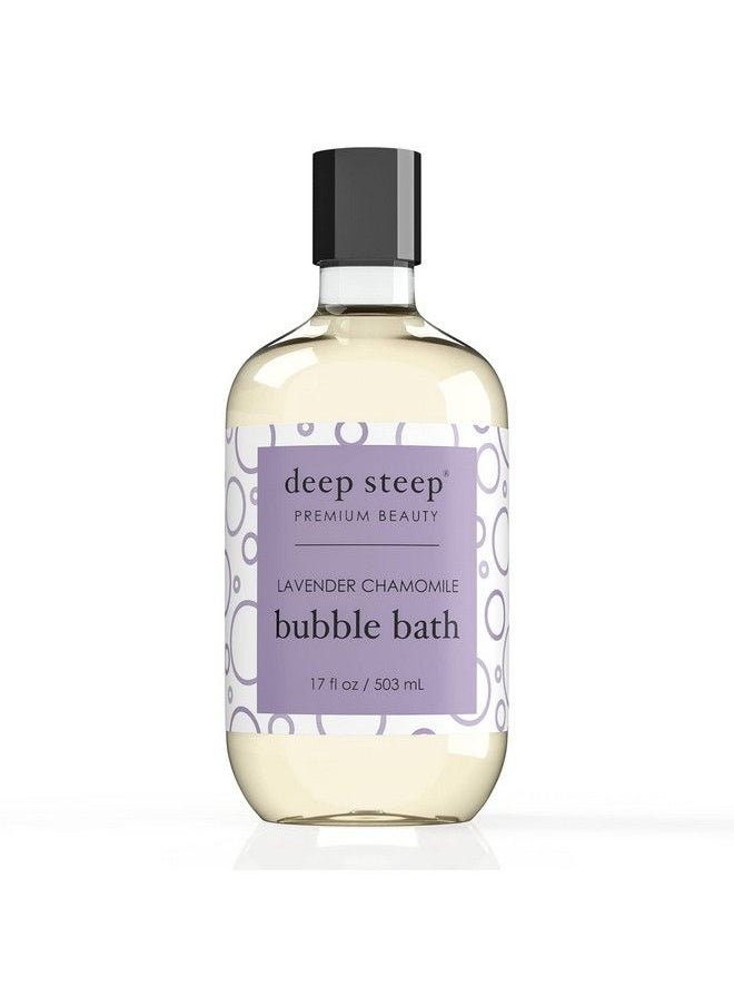 Deep Steep Bubble Bath Lavender Chamomile 17 Ounces  - Image 2