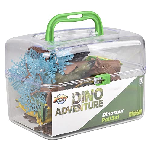 Adventure Planet Dinosaur Set with Carrying Case, 20-Piece - Image 5