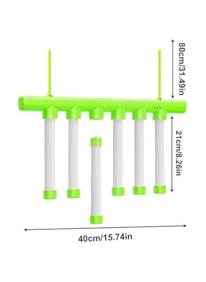 Reflex Hand Challenge, Challenge Game, Adjustable Speed Reaction Falling Sticks Drop Catch Win Light-Up Training for Coordination