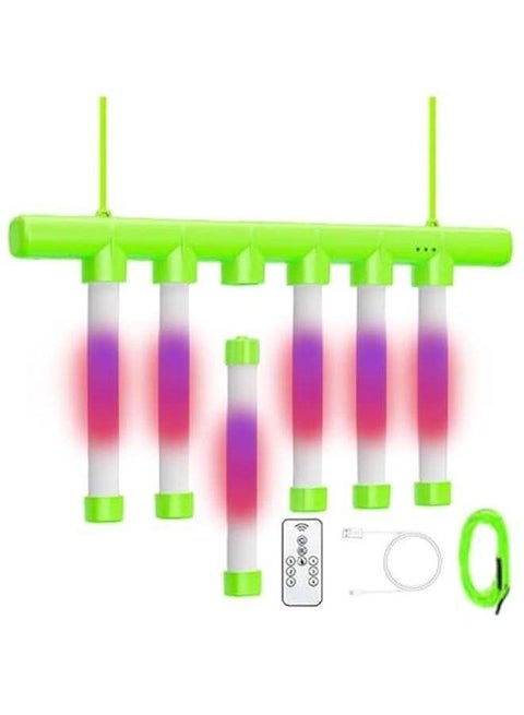 Reflex Hand Challenge, Challenge Game, Adjustable Speed Reaction Falling Sticks Drop Catch Win Light-Up Training for Coordination