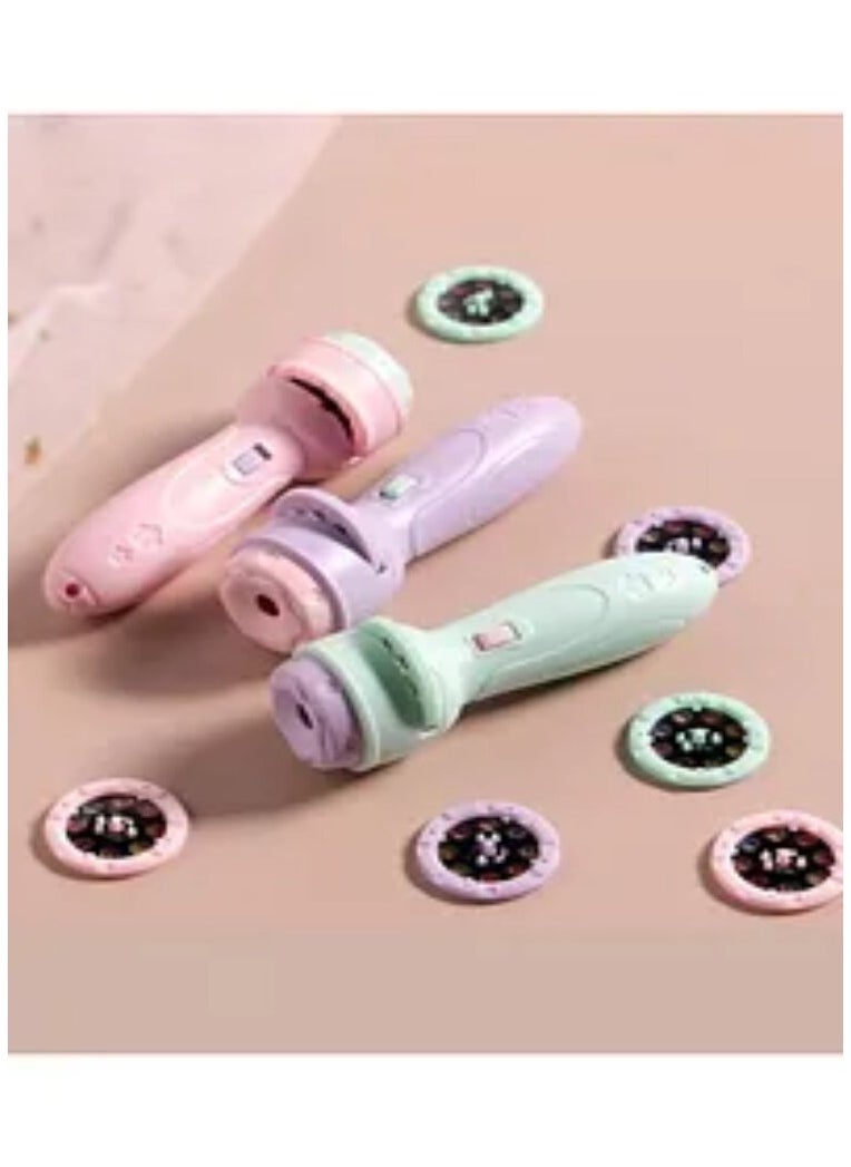 Generic - Toddler Projector Flashlight Cartoon Projector Toys Preschool Education 40 Patterns - Image 1