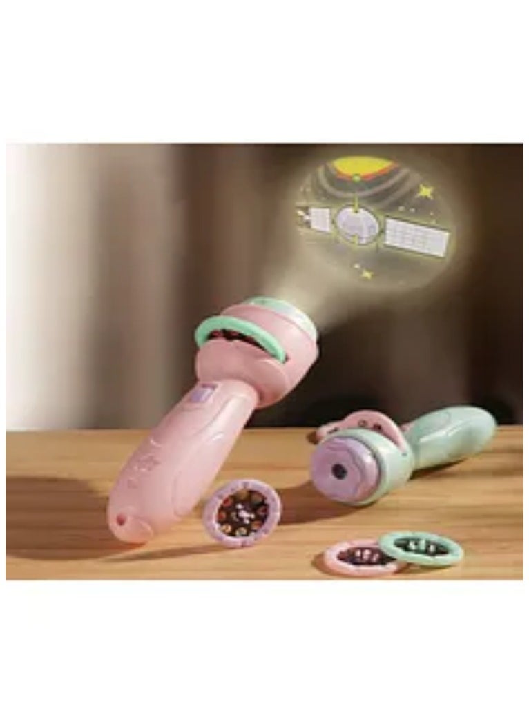 Generic - Toddler Projector Flashlight Cartoon Projector Toys Preschool Education 40 Patterns - Image 1