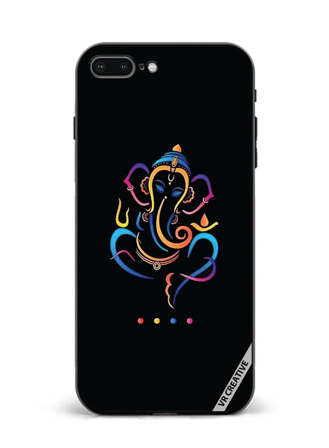 VR CREATIVE Protective Case Cover For Apple iPhone 7 Plus/8 Plus Ganesh Ji Design Multicolour - Image 1