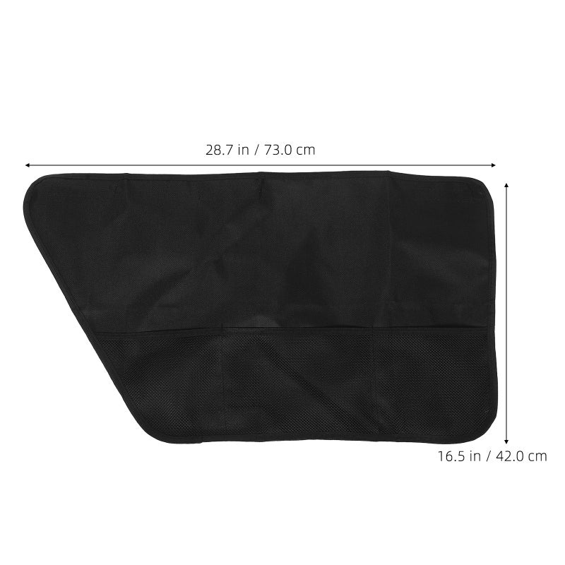 2 Sets of Vehicle Door Protector for Dogs Car Door Truck Shield Oxford Cloth Panel Cover Back Seat Car Side Door Protective Cushion (Left Door) - Image 4