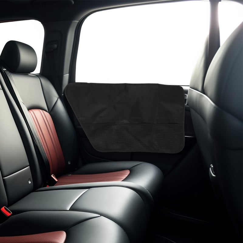 2 Sets of Vehicle Door Protector for Dogs Car Door Truck Shield Oxford Cloth Panel Cover Back Seat Car Side Door Protective Cushion (Left Door) - Image 5