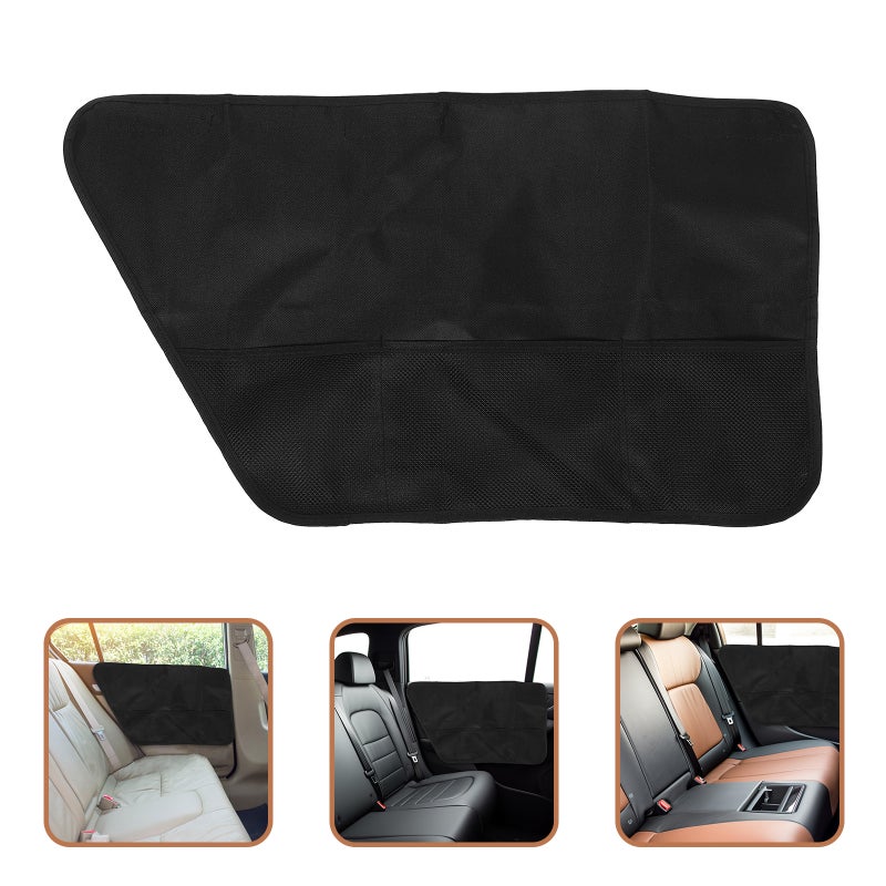 2 Sets of Vehicle Door Protector for Dogs Car Door Truck Shield Oxford Cloth Panel Cover Back Seat Car Side Door Protective Cushion (Left Door) - Image 1