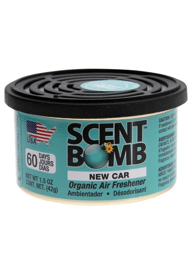 SCENT BOMB - Scent Bomb Car Organic Air Freshener New Car 42 g - Image 1