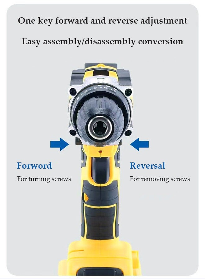 DUNISO Cordless Drill Set, Impact Drill Set with 1 Lithium-Ion Batteries  - Image 4