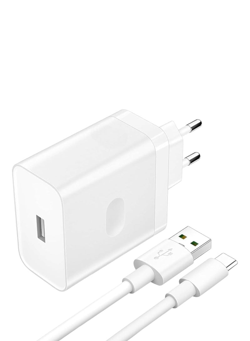 OPPO Super VOOC 100W Charger with Type-C Cable (White)  - Image 1