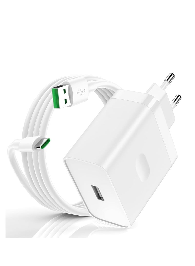 OPPO Super VOOC 100W Charger with Type-C Cable (White)  - Image 2