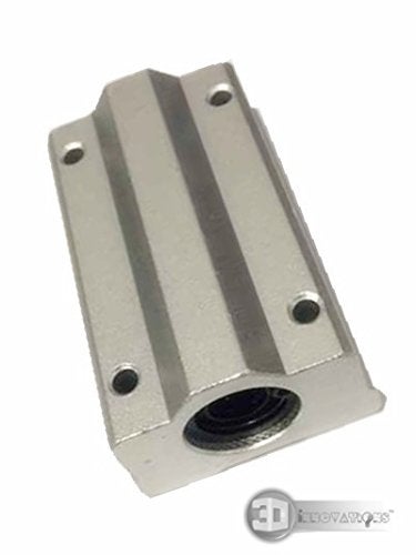 3DInnovations SCS8LUU / SC8LUU Slider Linear Bearing Block Sliding Unit Shaft Sliding Block for 3D Printer Parts CNC Parts Automation Part (1 pc) - Image 3