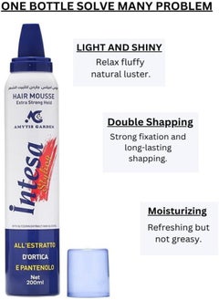 AMYTIS GARDEN Hair Mousse extra strong hold 200 ml  - Image 5