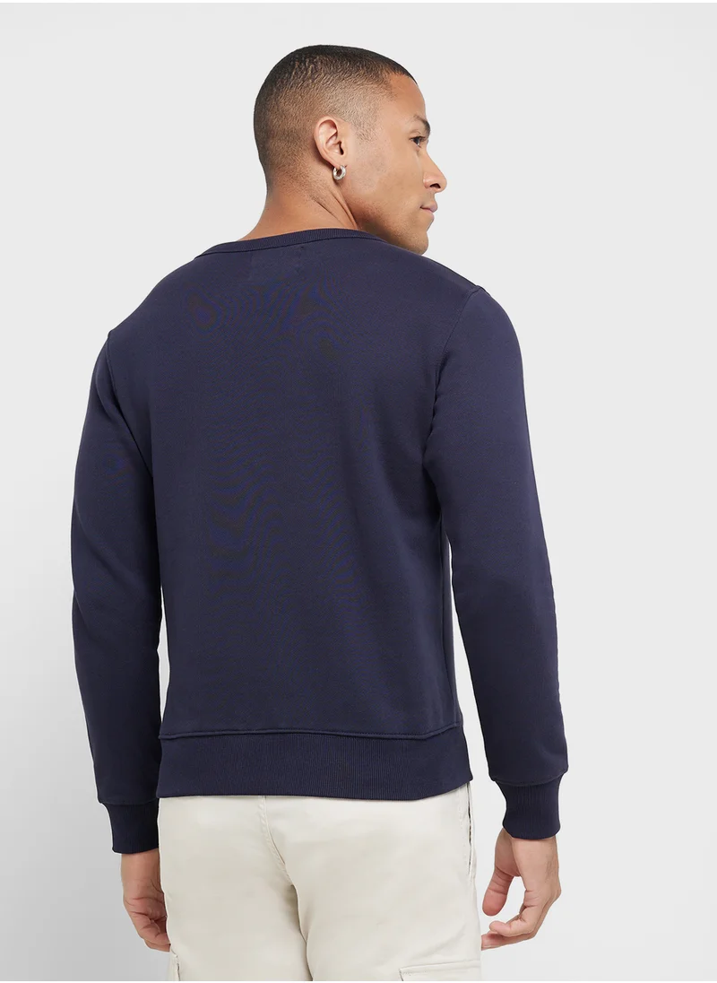 JACK & JONES Graphic Crew Neck Sweatshirt