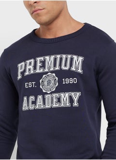 JACK & JONES Graphic Crew Neck Sweatshirt  - Image 3