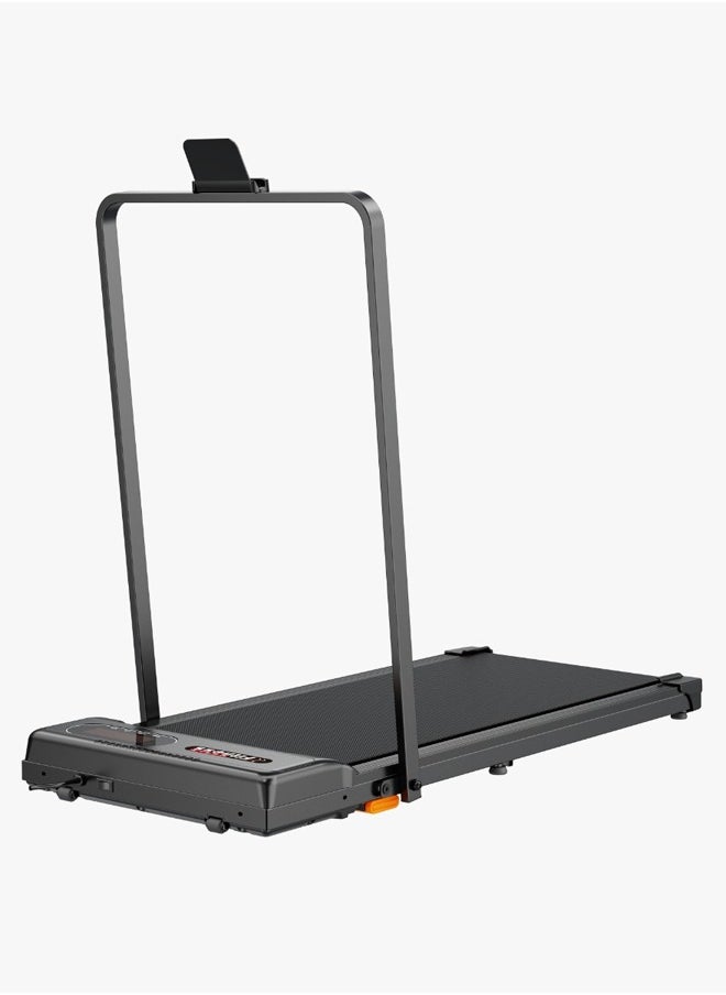 Universal Treadmill 100kg Capacity 1.75HP 2-in-1 Foldable 2-Level Manual Incline with Remote Control, Equipped with iPad Holder and Wheels for Easy Mobility