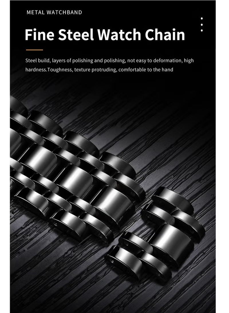 أوليفز ساعات رجالية كوارتز ستانلس ستيل مقاومة للماء 41 مم 2892 - Image 5