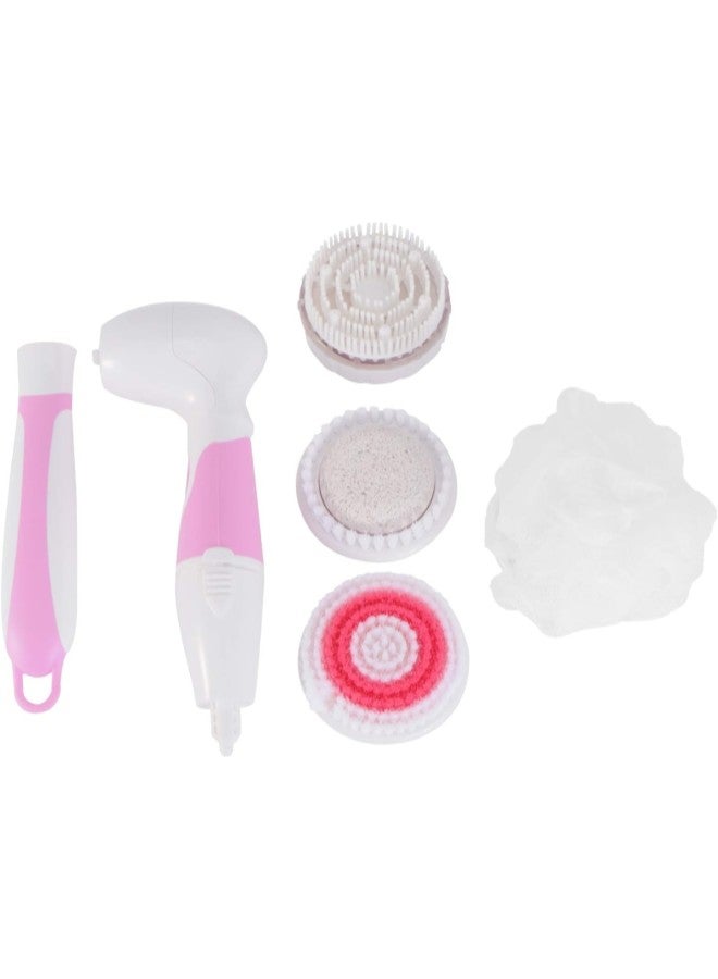 Electric Bath Brush Massage Back Brush Back Scrubber Shower Brush with Long Handle for Women Men Elderly