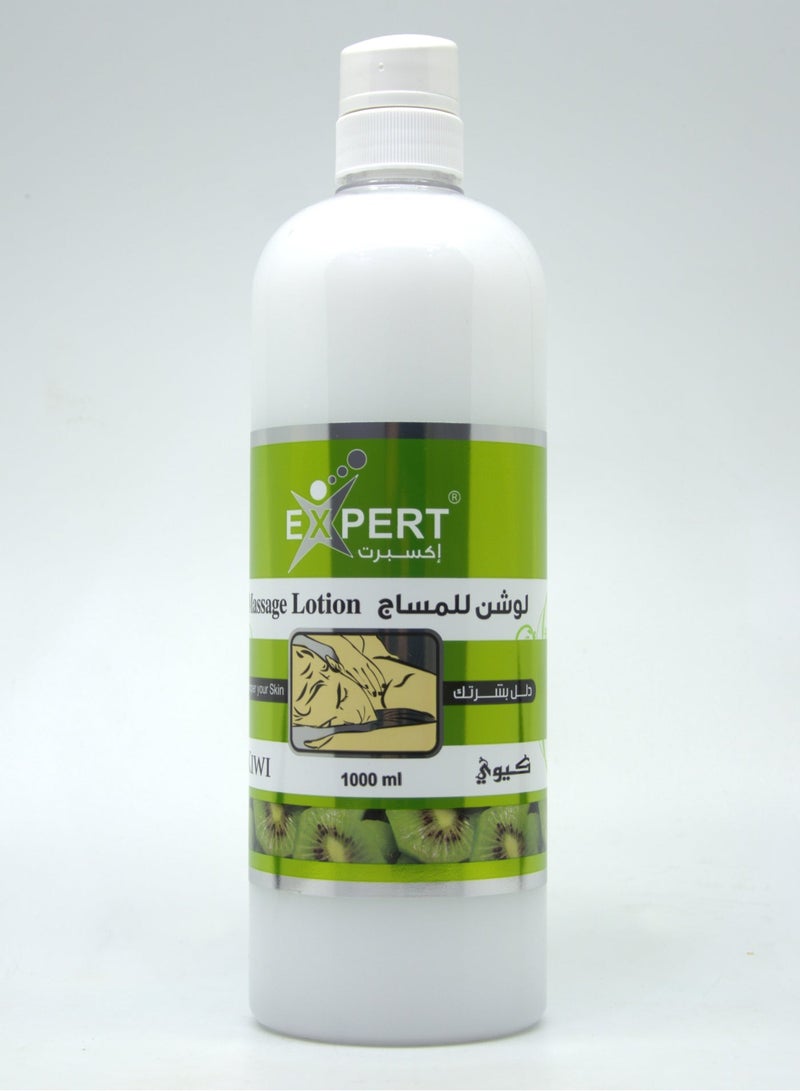 EXPERT Massage Lotion – Kiwi – Natural Skin Hydration & Refreshment – 1000 ml - Image 2