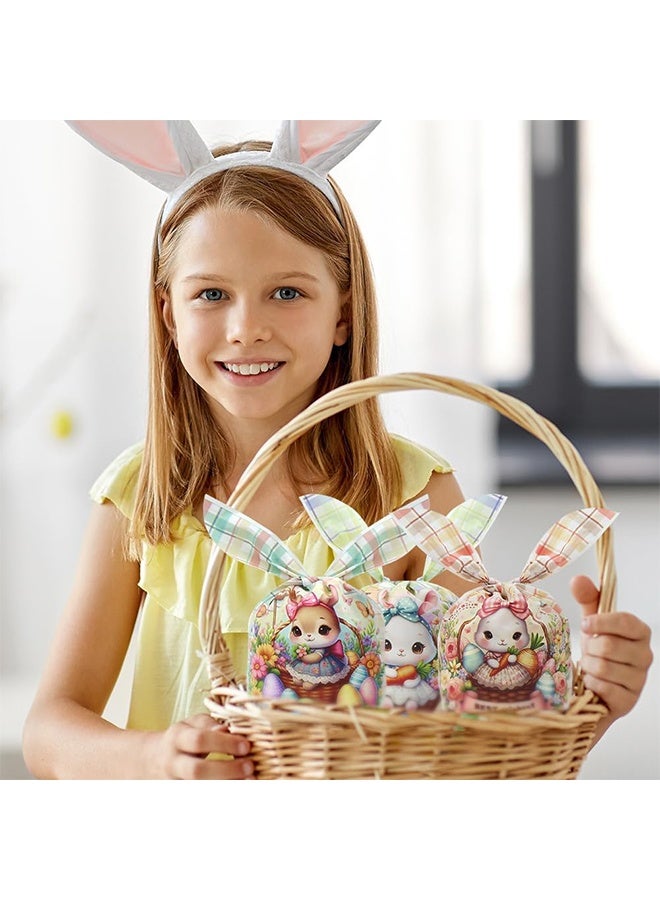 50 قطعة من أكياس الحلوى مع ربطات عنق، وأكياس حلوى مسطحة القاع، وحفلات عيد ميلاد الأطفال، وتخزين الطعام - Image 5