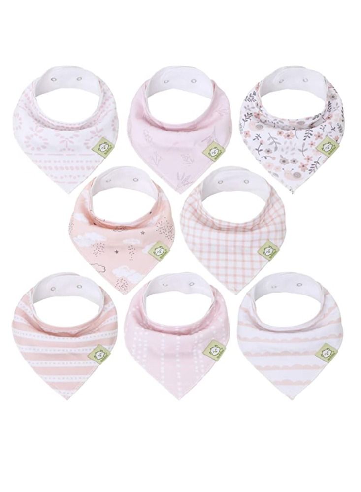 KeaBabies KeaBabies Organic Baby Bandana Drool Bibs  - Image 1