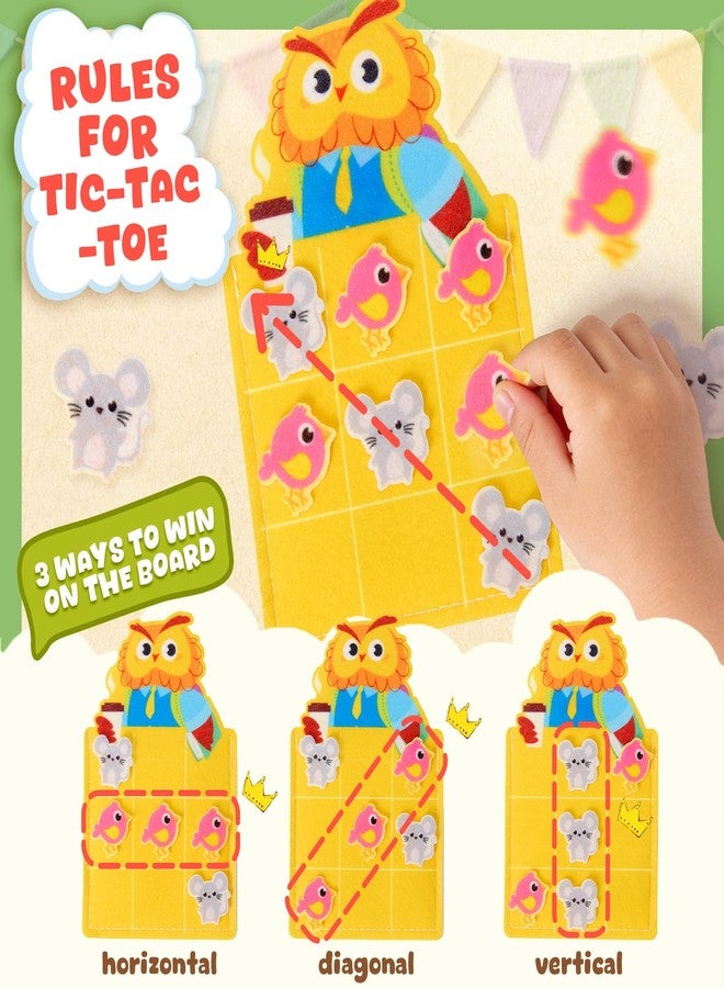 Golray 16Pack Tic Tac Toe Strategic Board Games for Kids Animal Party Favors Birthday Gift Bulk Goodie Treat Bag Stuffers Classroom Carnival Prizes Travel Games Treasure Chest Box Jungle Animal Toys - Image 5