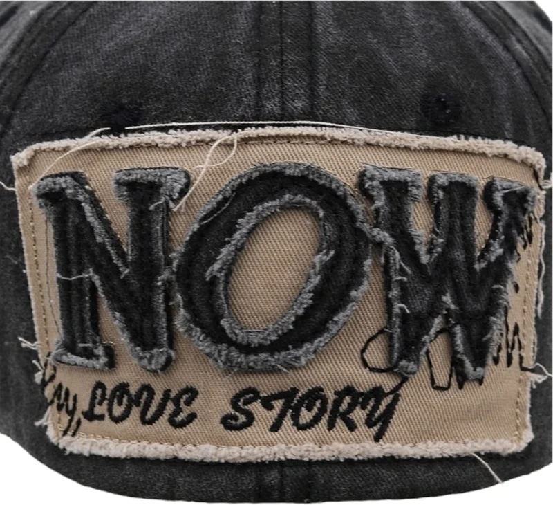 Tezzgelsin Unisex Cotton Now Love Story Vintage Cap Hat