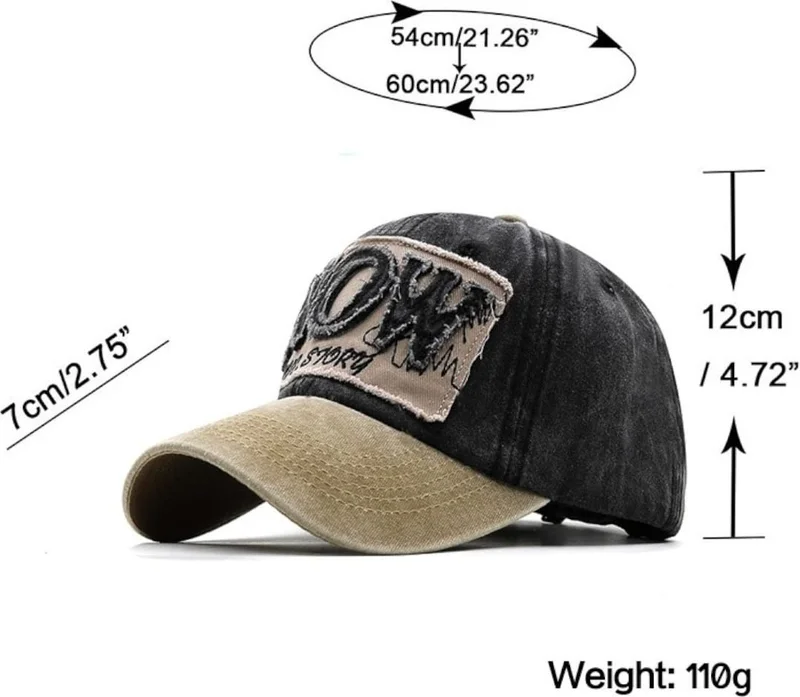 Tezzgelsin Unisex Cotton Now Love Story Vintage Cap Hat