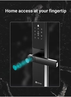 إيزفيز قفل ذكي EZVIZ DL05 7 في 1، قفل باب دخول بدون مفتاح، دخول آمن بدون مفتاح، تنبيهات فورية، قفل أمان للأطفال مقاوم للعوامل الجوية للمنزل والشقق والفيلات والمكتب والفندق (6068)  - Image 3