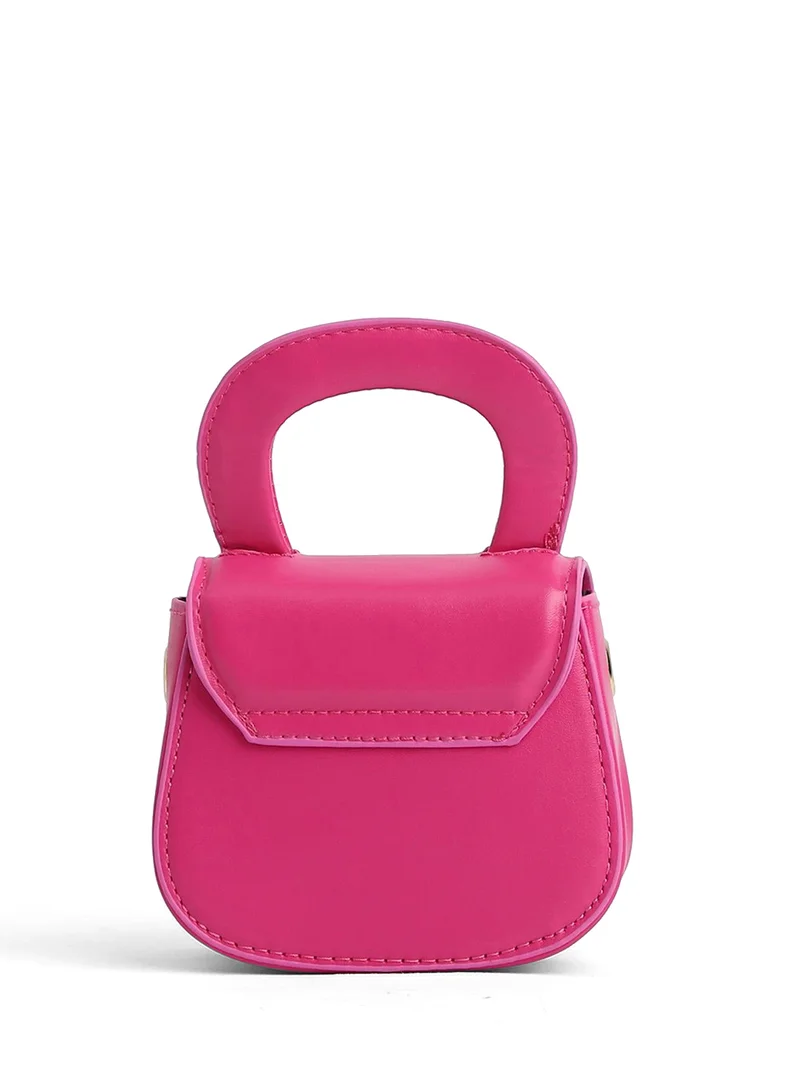 Haute Sauce  The Micro Pillow Heart Sling Bag - Barbie Pink for Women | Best Price UAE