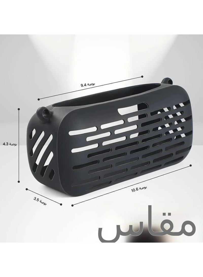 general Silicone speaker case, durable silicone protective case with adjustable shoulder strap for a perfect fit for Bose SoundLink Max portable speakers for everyday use and travel - Image 4