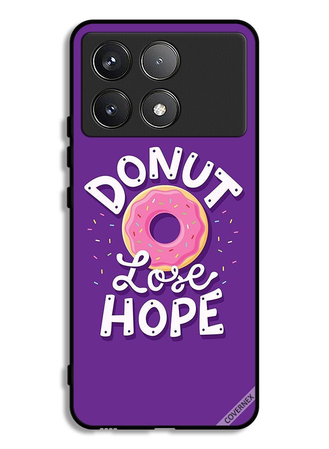 Covernex Xiaomi Redmi K70 Pro Protective Case Cover Donut Lose Hope Wallpaper - Image 1