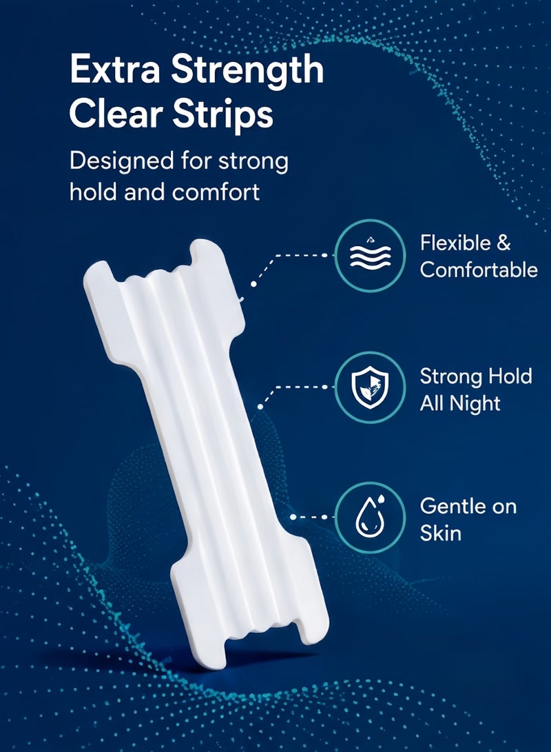 Breathe Right Extra Clear Nasal Strips for Nasal Congestion Relief, 44 Count (Pack of 1) - Packaging May Vary - Image 3
