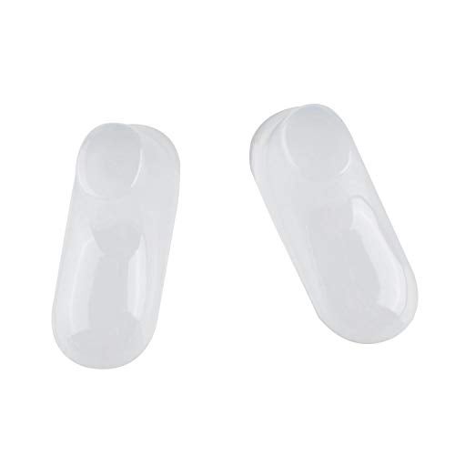 Z-Color 100pcs Clear Plastic Baby Feet Display Showcase,Shoe Trees,Baby Booties, Shoes and Socks (9cm) - Image 3