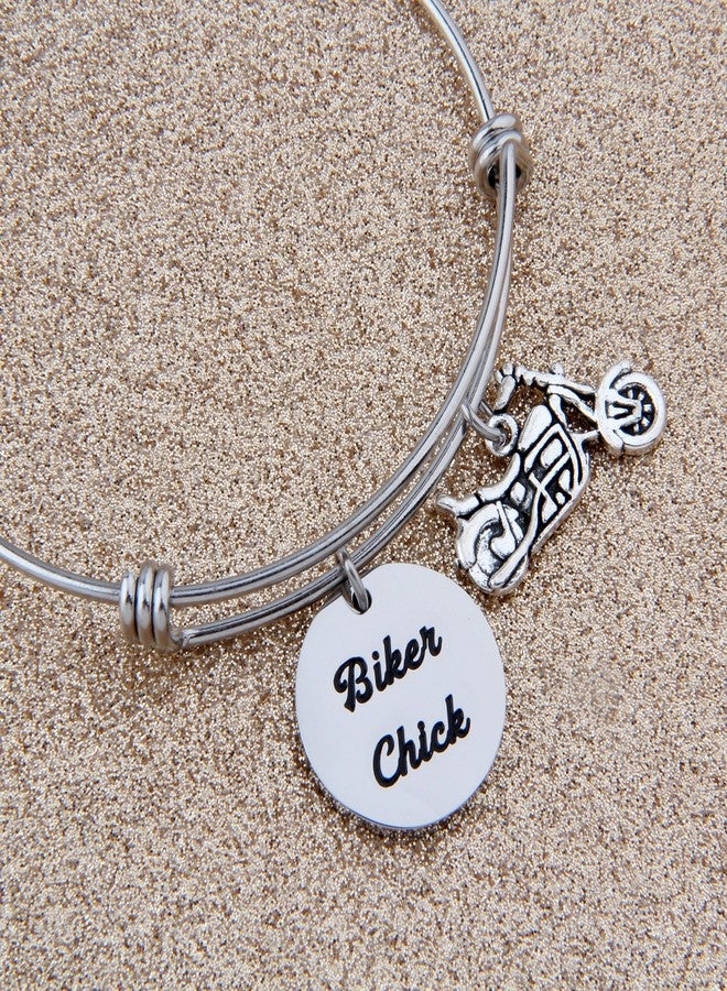 SEIRAA Biker Gift Motocycle Bracelet Motocycle Lover Gift Expandable Bracelet Jewelry (Bike Chi) - Image 3