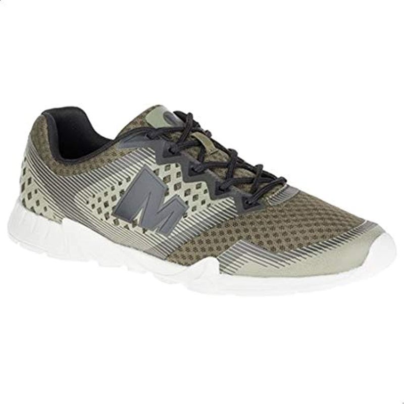 MERRELL أحذية الجري منخفضة التقنية للرجال من ميريل فيرسنت - أحذية رياضية خفيفة الوزن مزودة بأربطة - Image 1