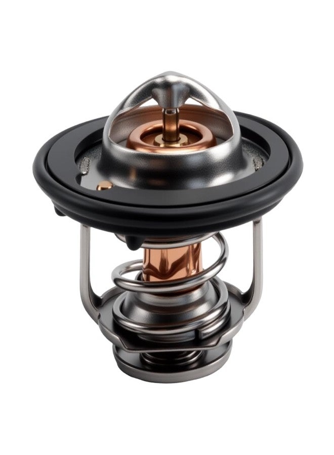 Tuxihapp Car Thermostat, Auto Engine Coolant Thermostats, High Performance Car Thermostat Replacement Accessories for CRV Civic CRZ, Replaces OEM#19301-PAA-306, 19301-RNA-315(Sliver) - Image 1