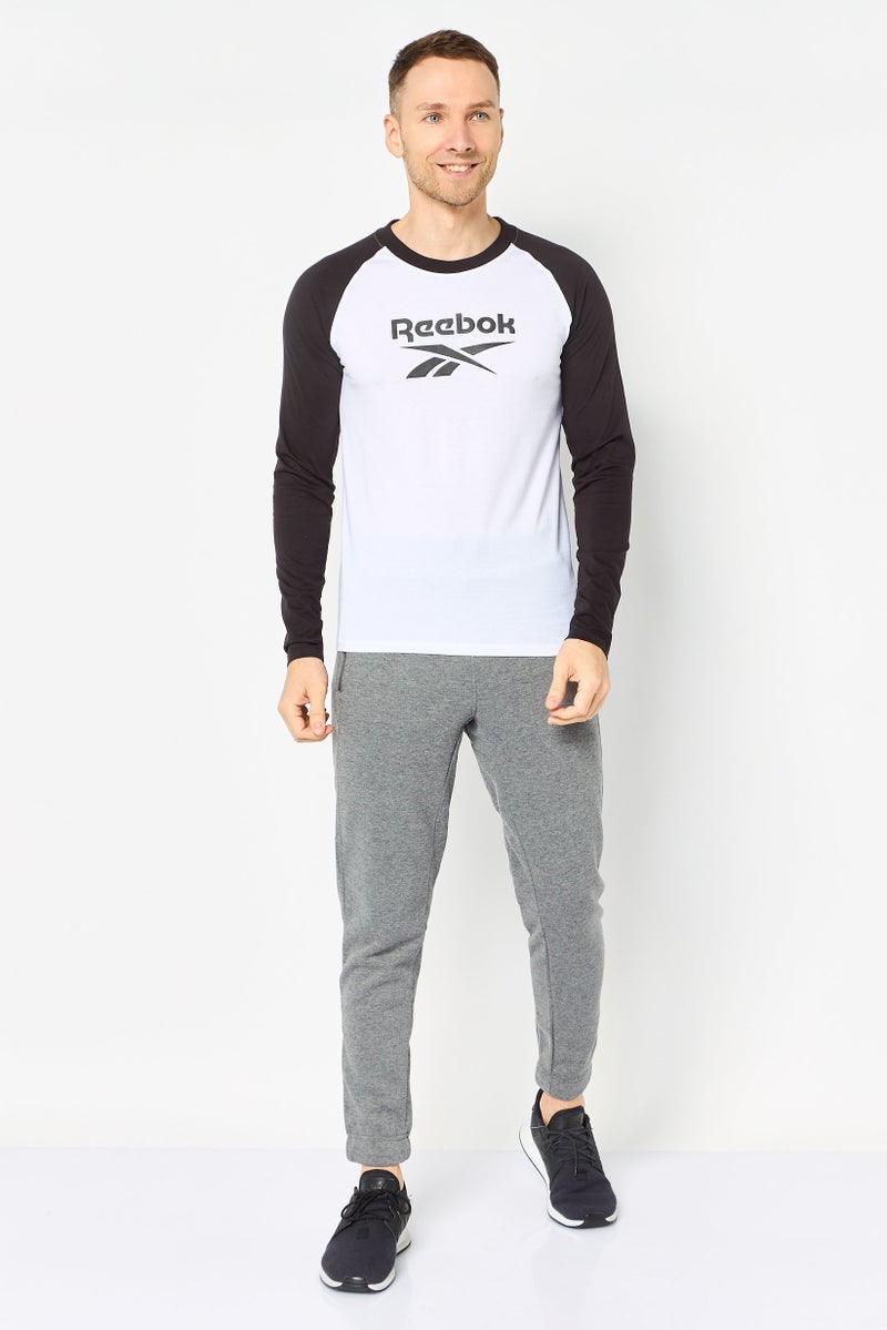 Reebok Men Sportswear Fit Long Sleeve Outdoor T-Shirt, Multicolor - Image 4