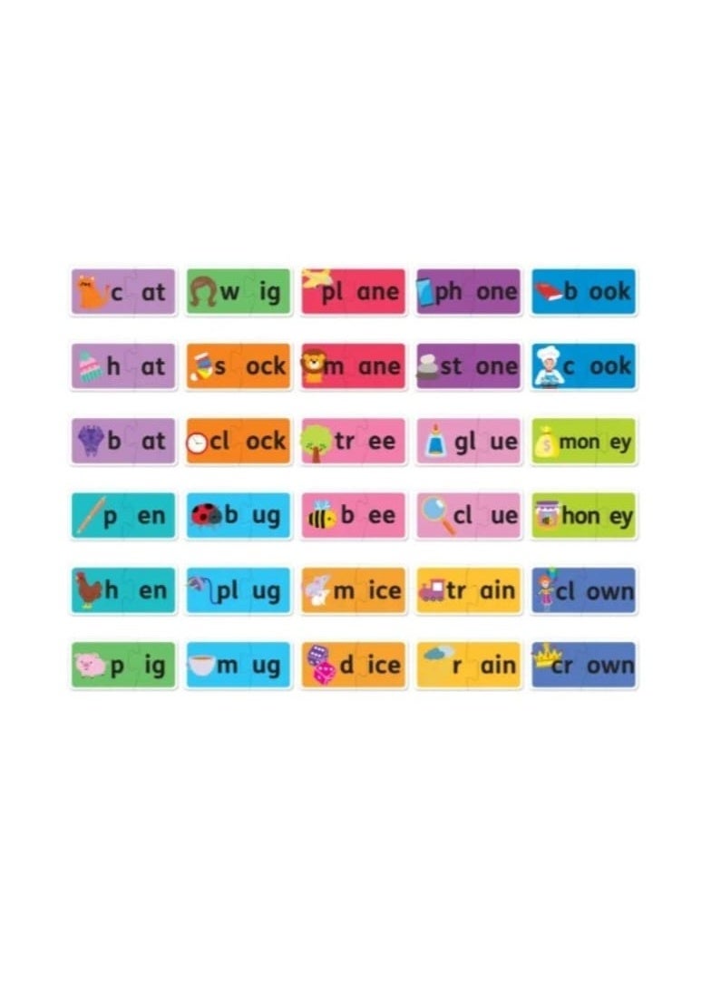 هينكلر لعبة هينكلر التعليمية لمطابقة وتعلم أصوات الكلمات، لعبة تعليمية، للأعمار من 3 سنوات فما فوق، 30 كلمة، تتضمن كتابًا - Image 5