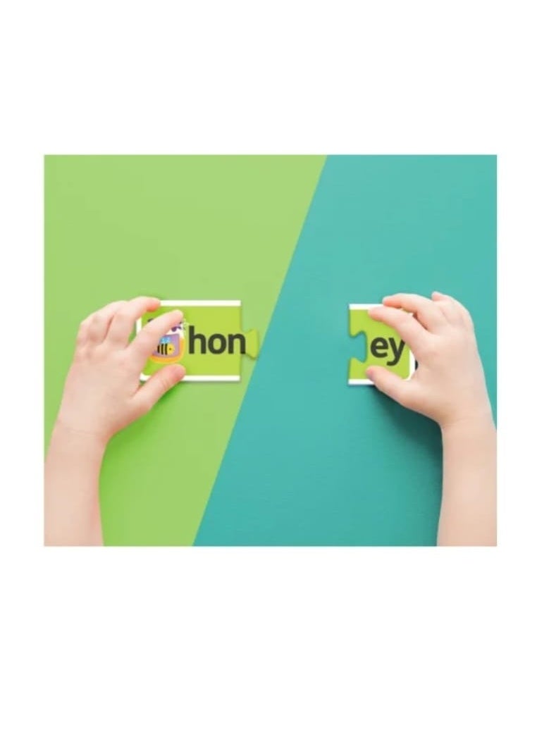 هينكلر لعبة هينكلر التعليمية لمطابقة وتعلم أصوات الكلمات، لعبة تعليمية، للأعمار من 3 سنوات فما فوق، 30 كلمة، تتضمن كتابًا - Image 4