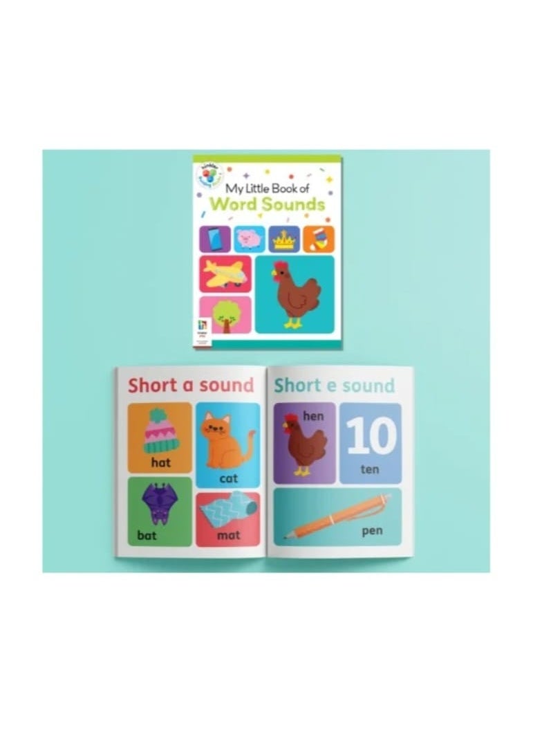 هينكلر لعبة هينكلر التعليمية لمطابقة وتعلم أصوات الكلمات، لعبة تعليمية، للأعمار من 3 سنوات فما فوق، 30 كلمة، تتضمن كتابًا - Image 3