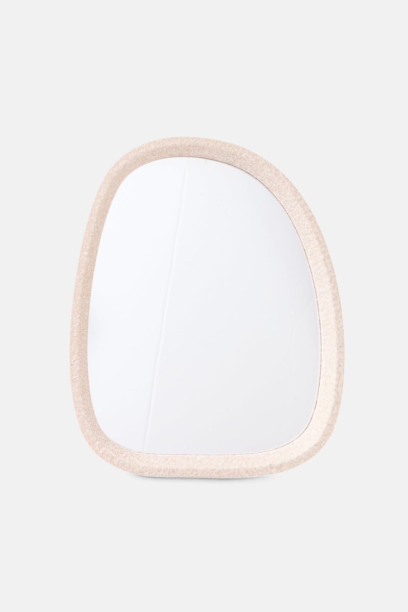 Muy Mucho Sand Frame Mirror 22 x 2,1 x 27,3 cm, Stone - Image 2