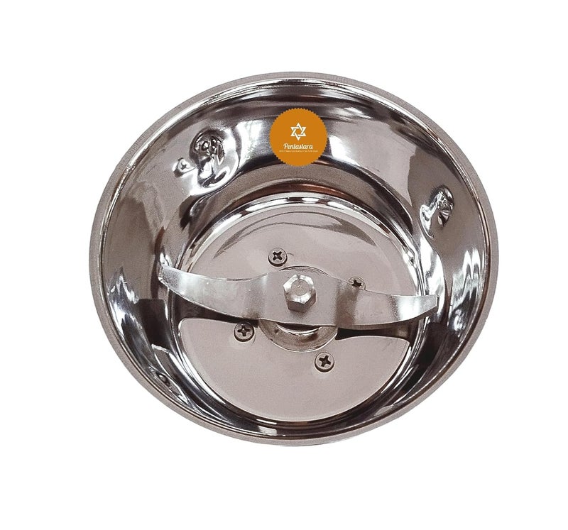 PENTASTARA Chutney Jar forPhillips HL7510 HL775600 HL770700 HL770100 HL7555 HL769900 HL7511 HL7750with 3 Base Locks 500 ml Capacity - Image 3