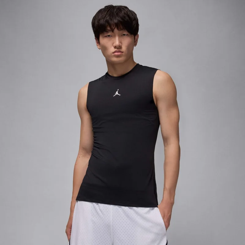Jordan Black Men's Sport Dri-FIT Base Layer Tank Top for Men | Best Price UAE