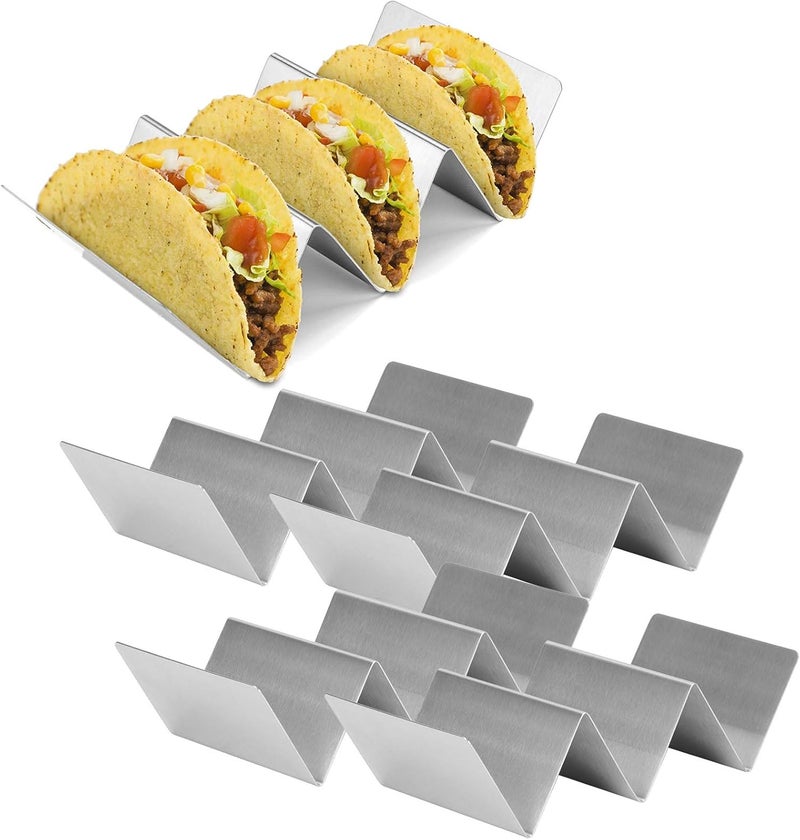 User friendly optimized build Taco Holder 4 Packs, Stainless Steel Taco Holders Set, WShape Stainless Steel Pancakes Stand, Kitchen Tool for Restaurant Dining Room Budget friendly trendy design Space saving design picks Easy assemble alternatives Reliable local delivery service Oil resistant Light durable upgraded substance Simple practical structure Scratch resistant Hardness boosted processed substance Remote area delivery All environment compatible Simple multi-color universal build Gulf market trial optimized design All user friendly build Assorted natural tone picks Simplified versatile design Varied available picks Upgraded classic design All user group compatible Simple upgraded construction Proper storage environment Ventilated design Efficiency boosted construction Wide range compatible material - Image 3