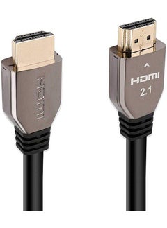Promate HDMI 2.1 Cable, Premium High-Speed 48Gbps 8K HDMI to HDMI Cord with Dynamic HDR, Enhanced Audio Return, 2m Tangle-Free Cord and 3D Video Support for HDTV, Apple, PlayStation, ProLink8k-200