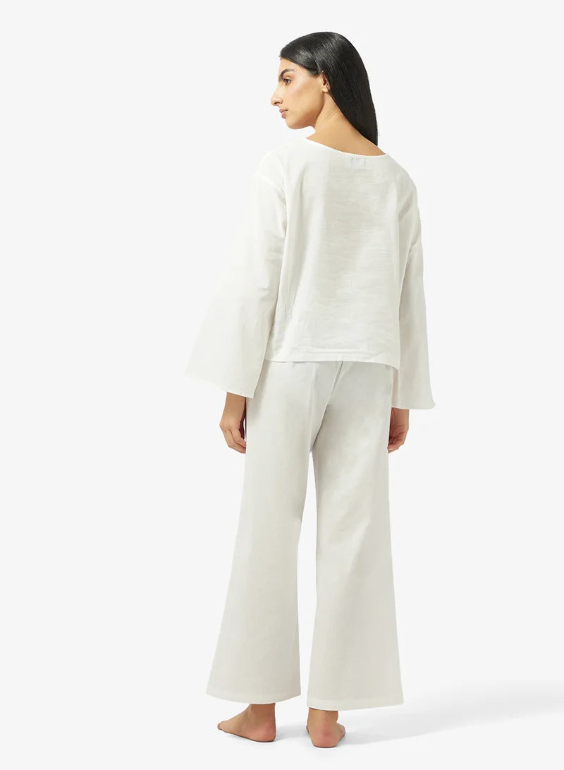 ايلا Pyjama Top & Pant Set