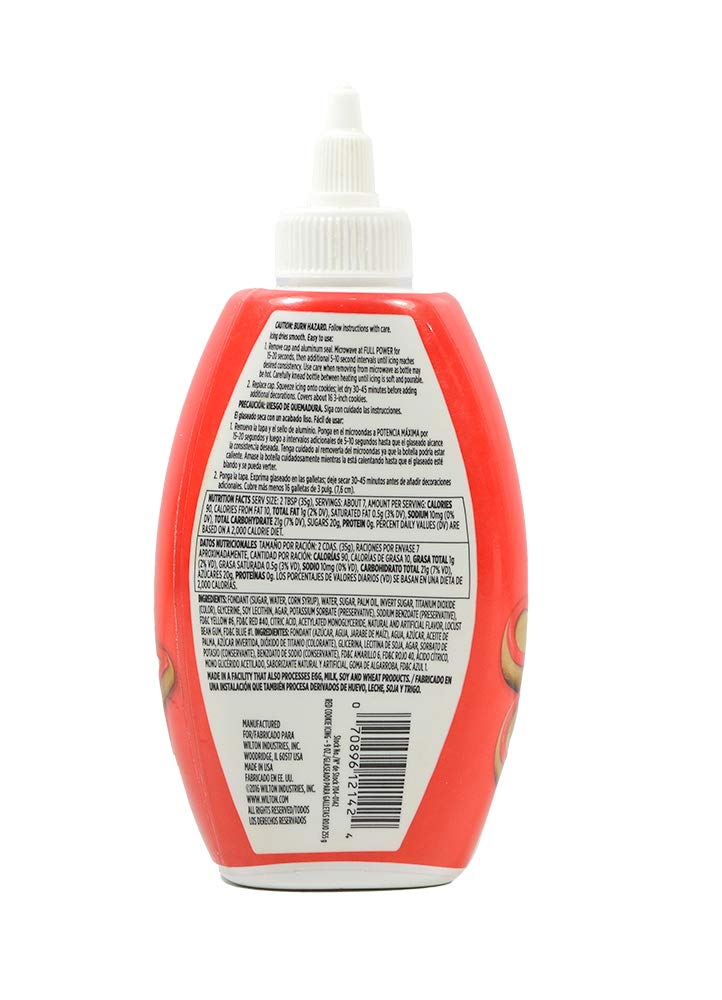 Wilton تزيين الكعك ويلتون أحمر 225 جرام - Image 2