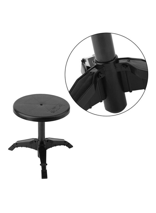 واي آند دي مجموعة آلات موسيقية من طبلة الجاز ومزودة بكرسي - Image 2